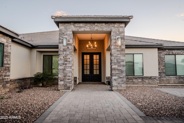 18125 W Montebello Ct Unit 67, Litchfield Park, AZ 85340 - entrance to property with stone siding and stucco siding