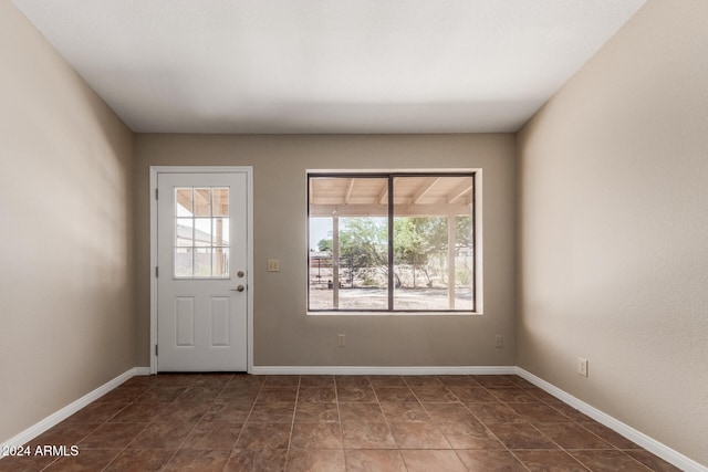 view of doorway to outside