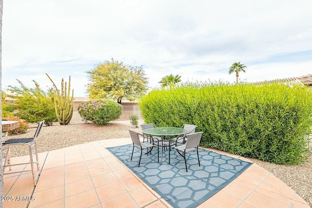 view of patio