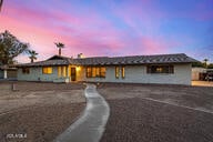 view of ranch-style home