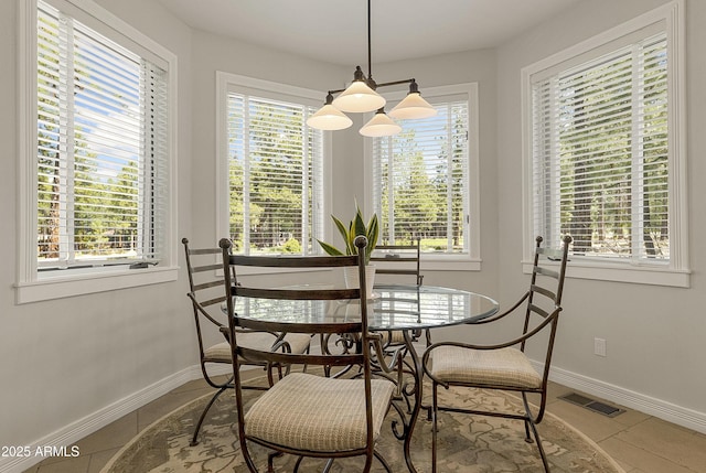 2036 Bessie Kidd Best, Flagstaff, AZ 86005 - tiled dining space featuring plenty of natural light and baseboards