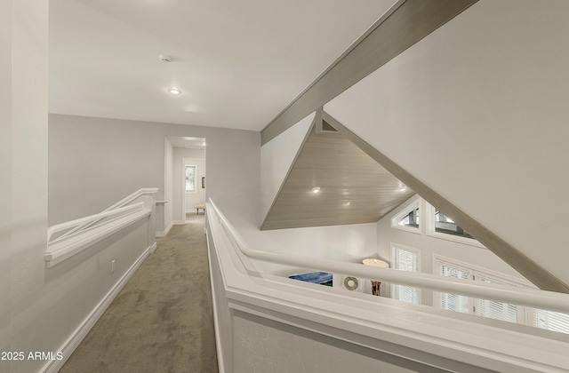 2036 Bessie Kidd Best, Flagstaff, AZ 86005 - hall with carpet, recessed lighting, and baseboards