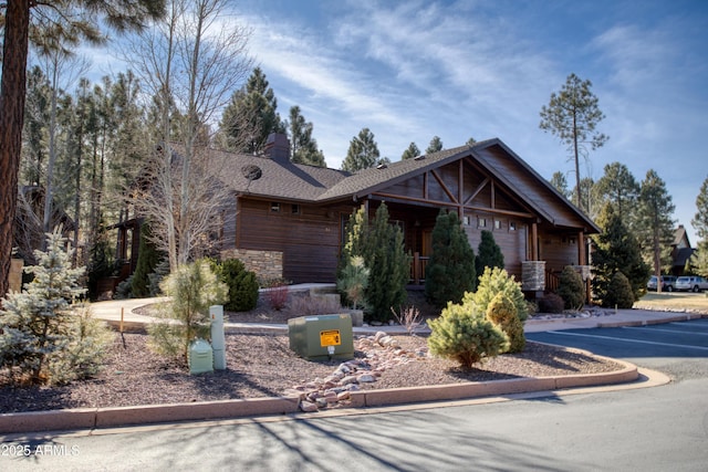 view of craftsman-style home