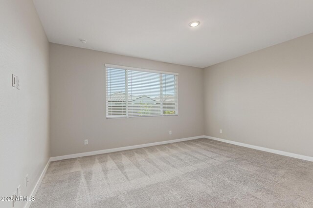 4371 E Enmark Dr, San Tan Valley, AZ 85143 - carpeted spare room with baseboards and recessed lighting