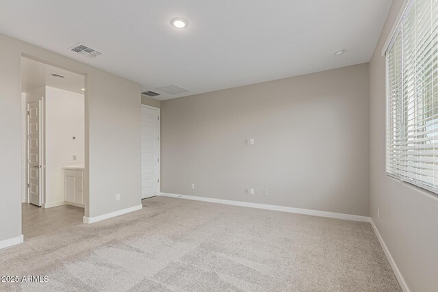 4371 E Enmark Dr, San Tan Valley, AZ 85143 - empty room with light carpet and recessed lighting