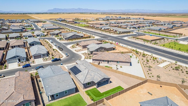 4371 E Enmark Dr, San Tan Valley, AZ 85143 - aerial perspective of suburban area with a mountainous background