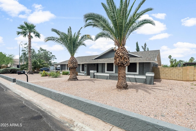 1408 N 62nd Pl, Mesa, AZ 85205 - single story home with a shingled roof and stucco siding