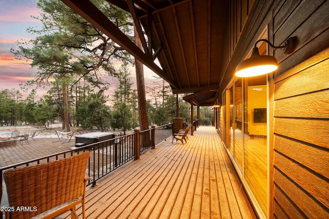 2702 Majestic Elk Rd, Overgaard, AZ 85933 - view of wooden deck