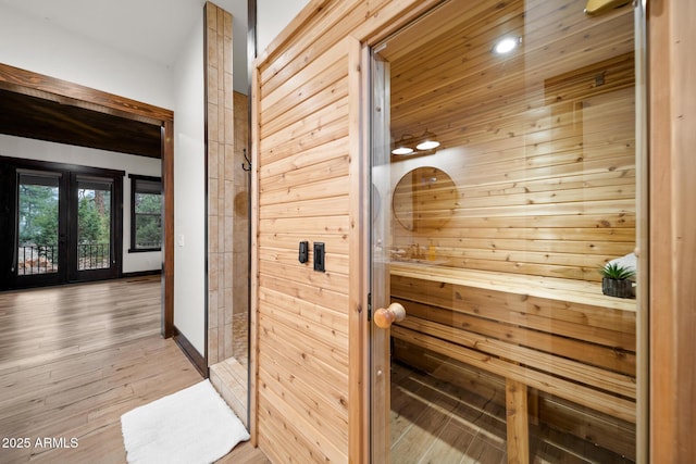 2702 Majestic Elk Rd, Overgaard, AZ 85933 - view of sauna with wood finished floors