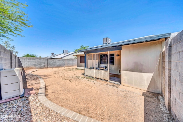 3201 W Mohawk Ln, Phoenix, AZ 85027 - fenced backyard with central AC unit
