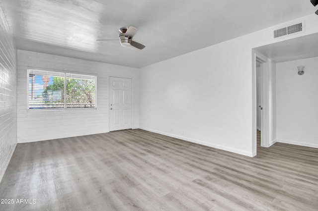 31 W 2nd St, Mesa, AZ 85201 - unfurnished room featuring ceiling fan and wood finished floors