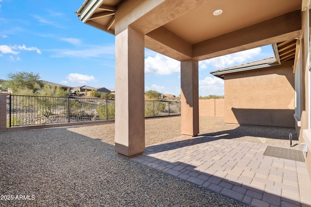 view of patio / terrace