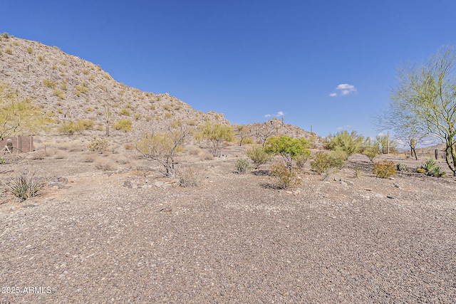 view of mountain feature