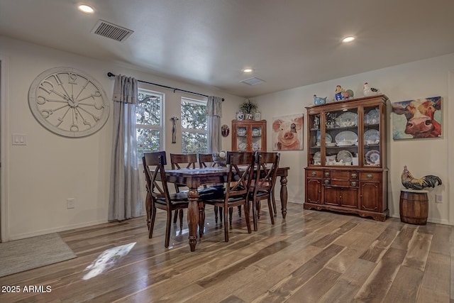 4090 N Cherri Lynn Dr, Pine, AZ 85544 - dining space with wood finished floors, recessed lighting, and baseboards