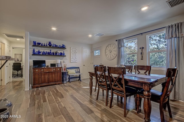 4090 N Cherri Lynn Dr, Pine, AZ 85544 - dining room with wood finished floors and recessed lighting