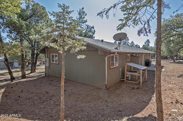 4090 N Cherri Lynn Dr, Pine, AZ 85544 - view of home's exterior with central AC