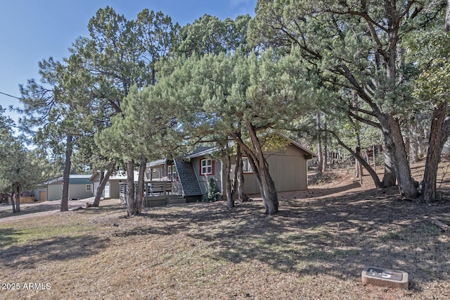 4090 N Cherri Lynn Dr, Pine, AZ 85544 - view of front of home featuring covered porch