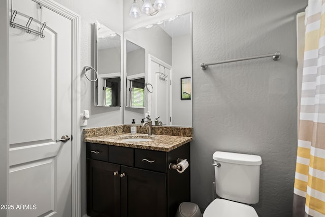 3766 E Ringtail Way, Phoenix, AZ 85050 - bathroom featuring vanity and a textured wall