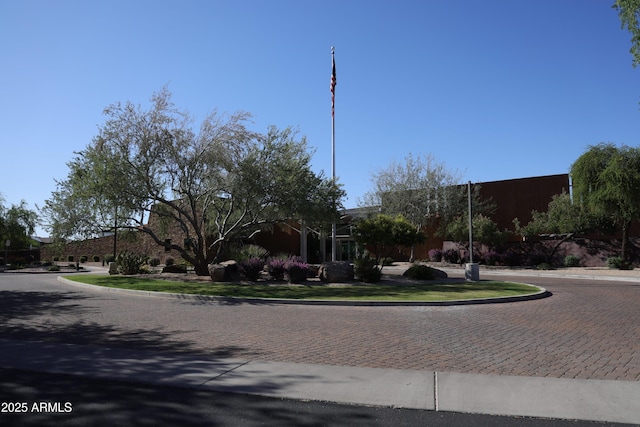 3766 E Ringtail Way, Phoenix, AZ 85050 - view of decorative road with curbs