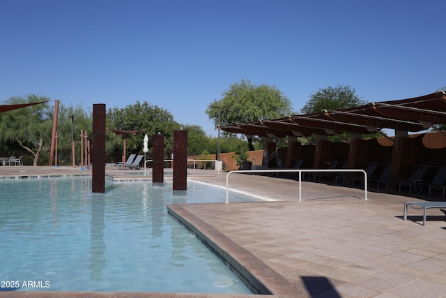 3766 E Ringtail Way, Phoenix, AZ 85050 - community pool with a patio