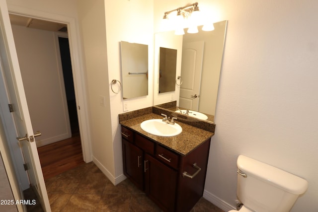 2025 E Campbell Ave Unit 120, Phoenix, AZ 85016 - half bathroom with vanity and toilet