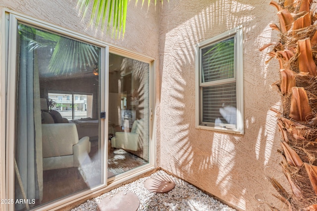 5822 W Abraham Ln, Glendale, AZ 85308 - property entrance with stucco siding