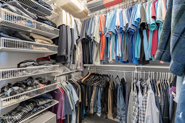 view of spacious closet