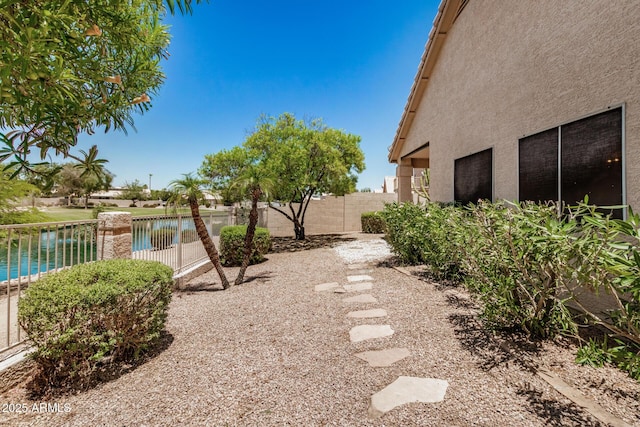 786 S Catalina St, Gilbert, AZ 85233 - fenced yard featuring a water view