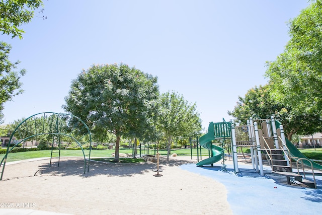 view of community playground