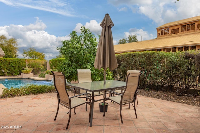 view of patio / terrace with outdoor dining space