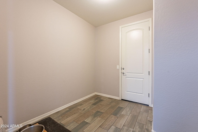 interior space featuring light wood-type flooring