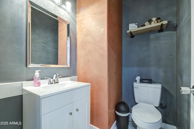1107 E Ln Salle St, Phoenix, AZ 85040 - half bath featuring vanity and toilet