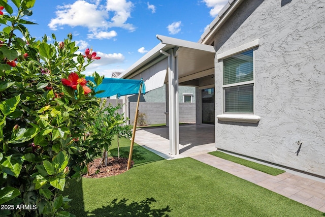 2644 S Dock St, Gilbert, AZ 85295 - view of yard featuring a patio and fence