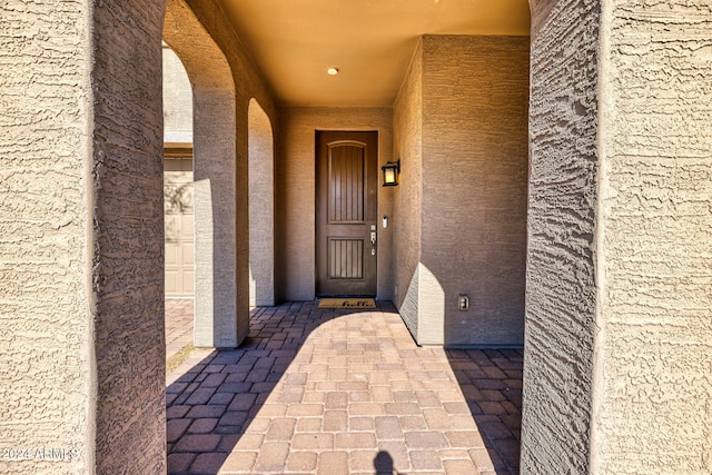 view of entrance to property