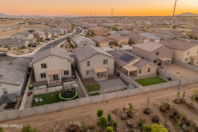 16848 W Alice Ave, Waddell, AZ 85355 - aerial view at dusk of a residential view
