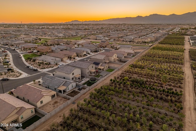 16848 W Alice Ave, Waddell, AZ 85355 - aerial view of residential area with a mountain backdrop