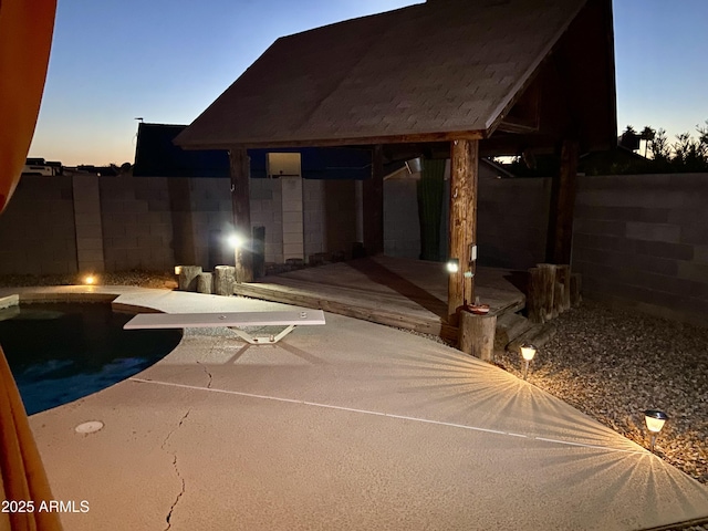 12512 N 85th Ave, Peoria, AZ 85381 - fenced backyard featuring a patio and a gazebo