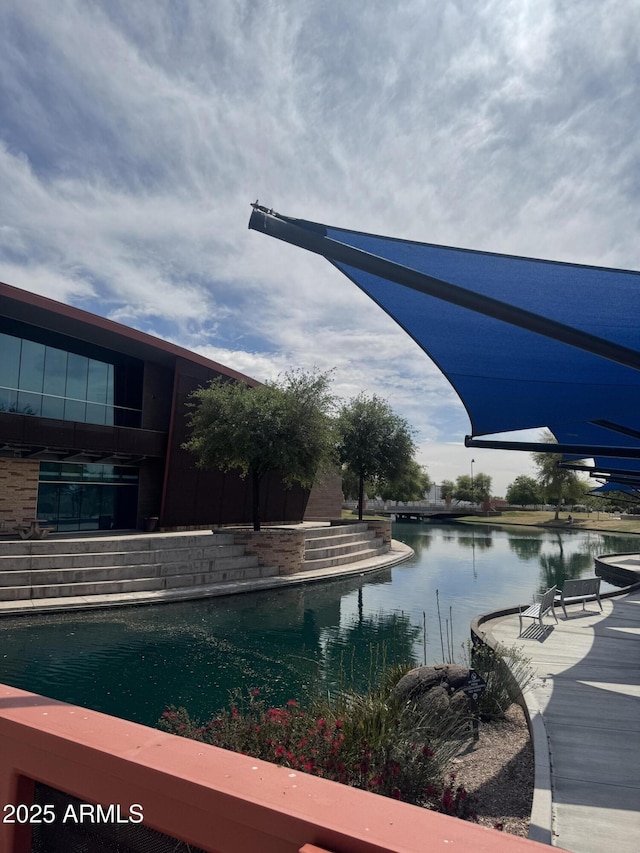 12512 N 85th Ave, Peoria, AZ 85381 - view of swimming pool with a water view