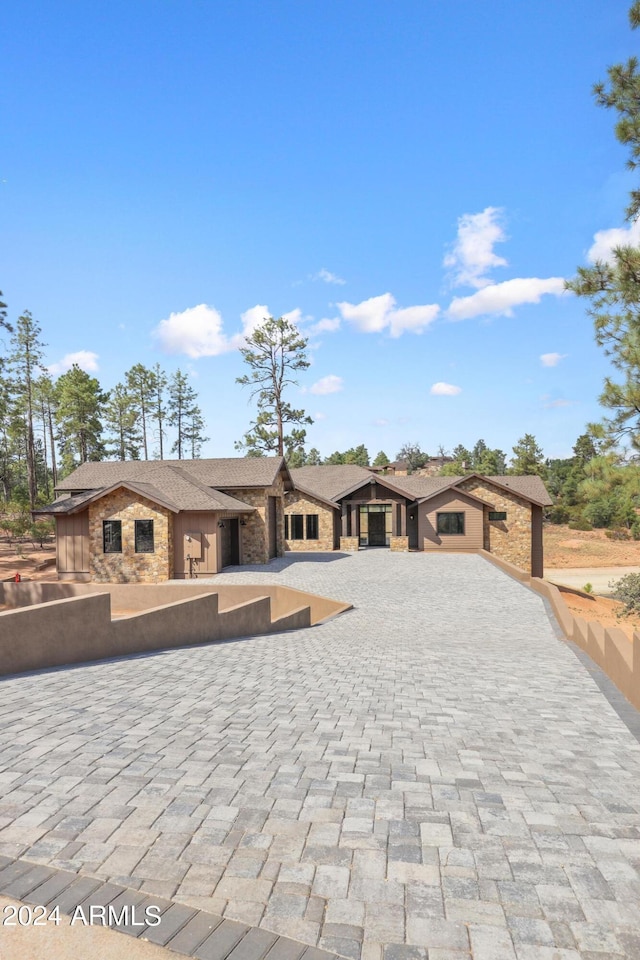 1804 E Senna Pt, Payson, AZ 85541 - view of front of house with stone siding