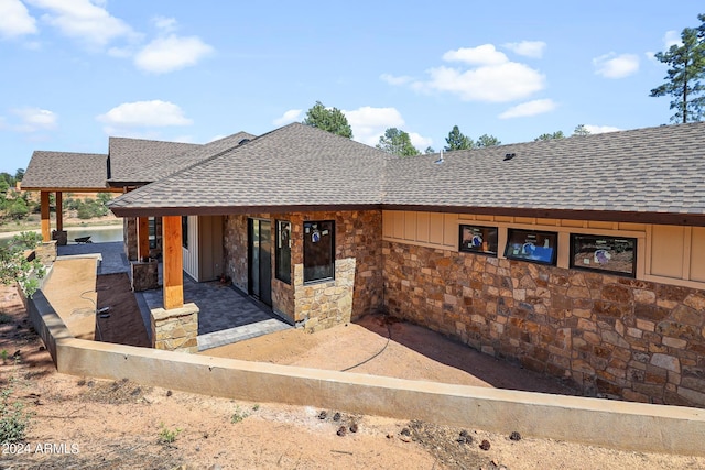 exterior space featuring a patio area