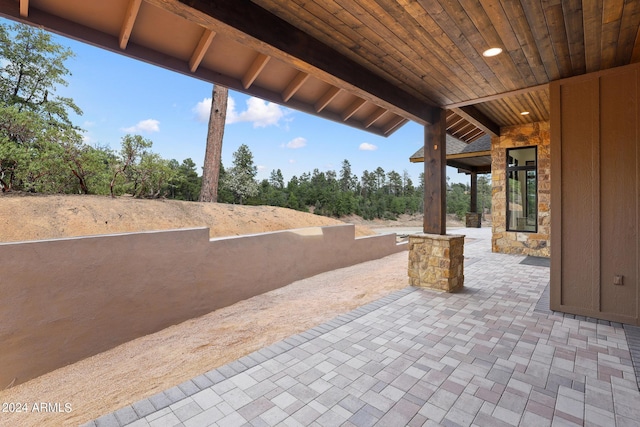 1804 E Senna Pt, Payson, AZ 85541 - view of patio