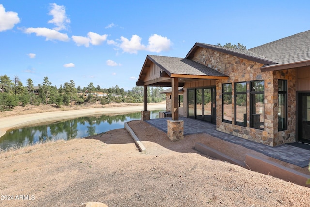 1804 E Senna Pt, Payson, AZ 85541 - exterior space with a water view