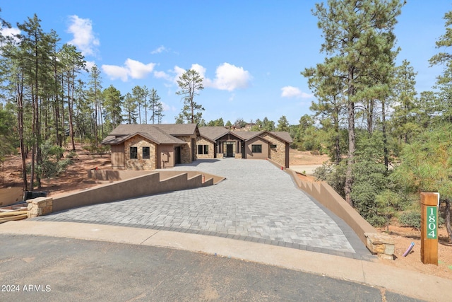 1804 E Senna Pt, Payson, AZ 85541 - view of front of house with stone siding