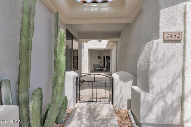 2452 W Muirfield Dr, Anthem, AZ 85086 - exterior space featuring a gate