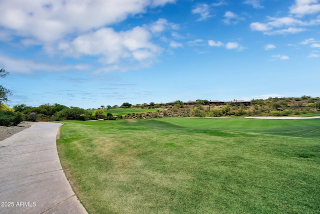 2452 W Muirfield Dr, Anthem, AZ 85086 - view of community with golf course view and a yard