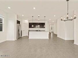 view of unfurnished living room