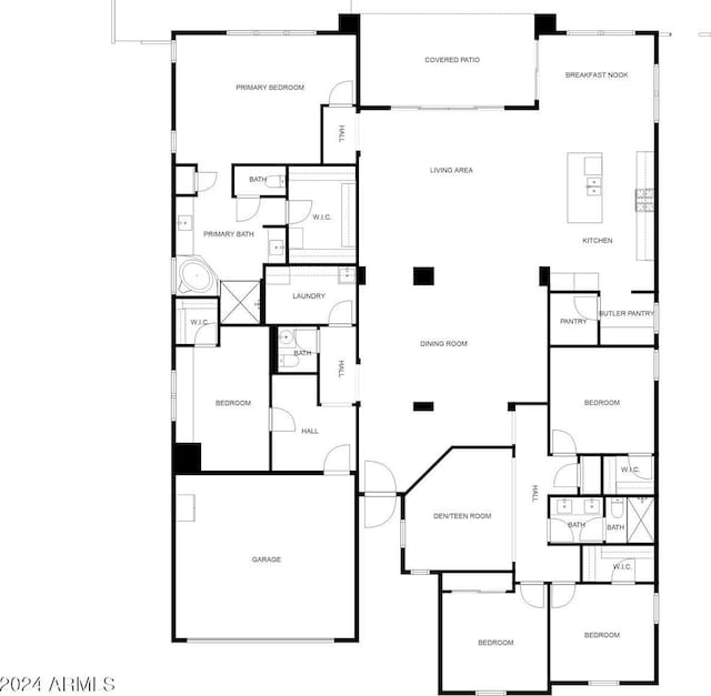11856 W Lone Tree Trl, Peoria, AZ 85383 - floor plan / room layout
