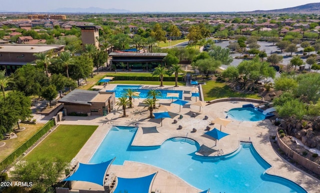 11856 W Lone Tree Trl, Peoria, AZ 85383 - view of pool featuring a mountain view