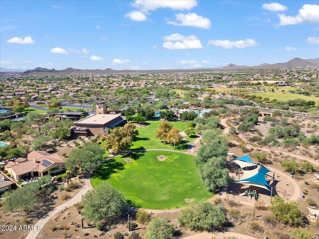 11856 W Lone Tree Trl, Peoria, AZ 85383 - aerial perspective of suburban area with mountains