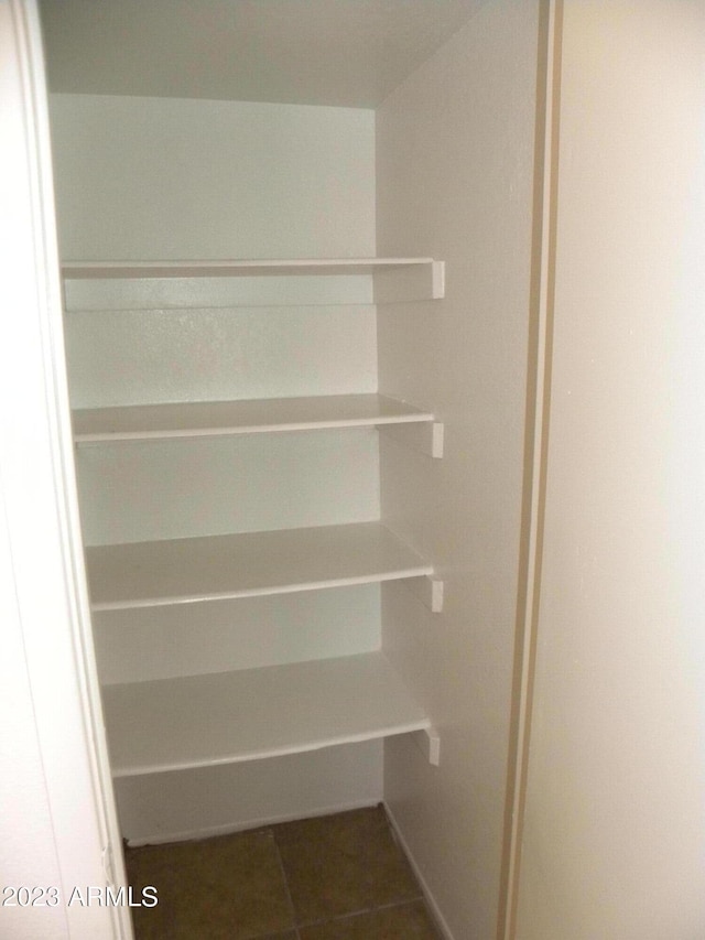 view of closet